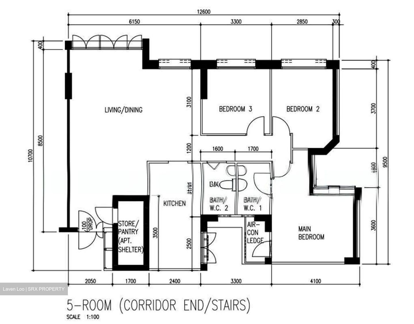 Blk 56 Strathmore Avenue (Queenstown), HDB 5 Rooms #613921511